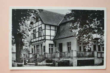 Ansichtskarte AK Pritzwalk Hainholz 1975 Wald Restaurant Architektur Ortsansicht Brandenburg
